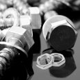 thumbnail image 2 of 100pcs Steel Hex Nut Lamp Locknut Lamp Fastener Nut Diy Repair Part Supply, 2 of 8