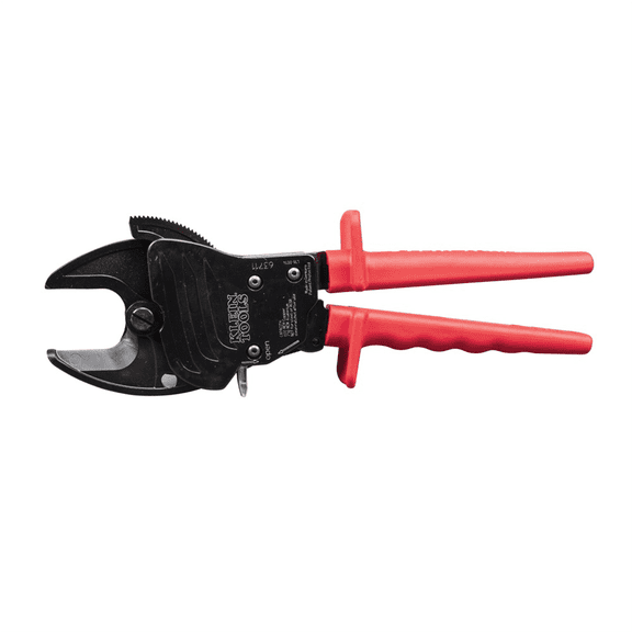 Klein Tools Open Jaw Ratcheting Cable Cutter