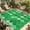 Green, variant on Purple Fish Scale Outdoor Rug for Patio/Deck/Porch, Non-Slip Large Area Rug 5 x 8 Ft, Modern Geometric Ombre Abstract Moroccan Indoor Outdoor Rugs Washable Area Rugs, Camping Rug Carpet Runner