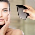 thumbnail image 3 of Gua Sha Tools, Bian Stone Face Massage Scraping Guasha Facial Comb1pc, 3 of 5