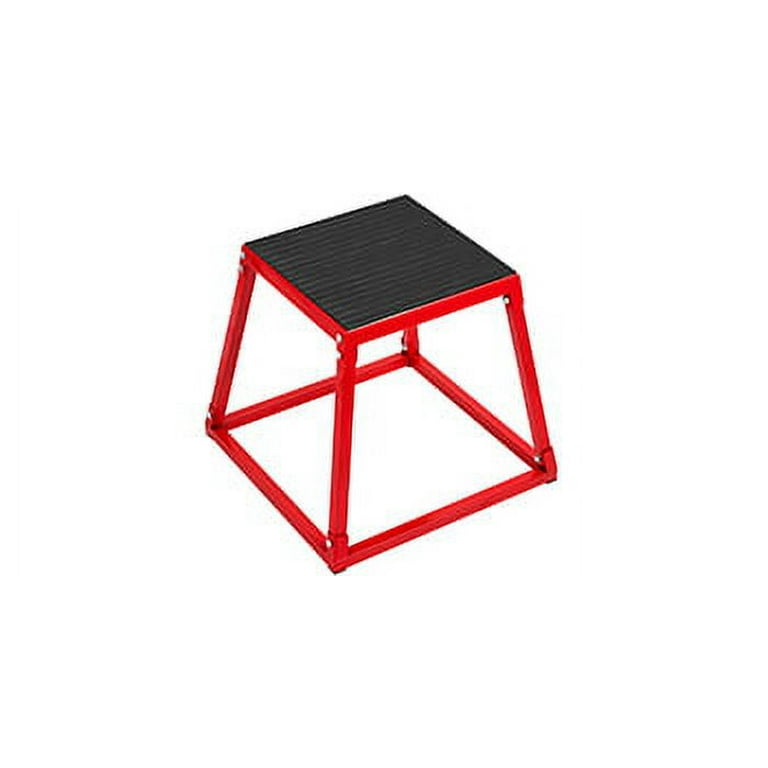 VEVOR Plyometric Jump Box 18 in Fitness Exercise Jump Box Step Plyometric Platform Box for Exercise Fit Training