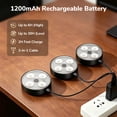 thumbnail image 5 of Rechargeable Picture Lights for Wall, 12 RGB Colors & Dimmable Frame Lights, Wireless Magnetic Poster Light with Timer & Remote Control, for Art Display, Photos, Wall Decor, 3 Pack, 5 of 9