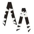 thumbnail image 3 of Zufioo Not All Who Wander Are Lost4 Print Women's Long Silk Scarves, Dust and Sun Protection Headscarves, Scarves, Handbags, Clothing Accessories, Suitable for Travel, Dating-One Size, 3 of 5