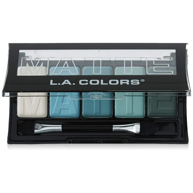 COLORS Paleta de sombras de ojos mate de 5 colores Teal Argyle CEM477