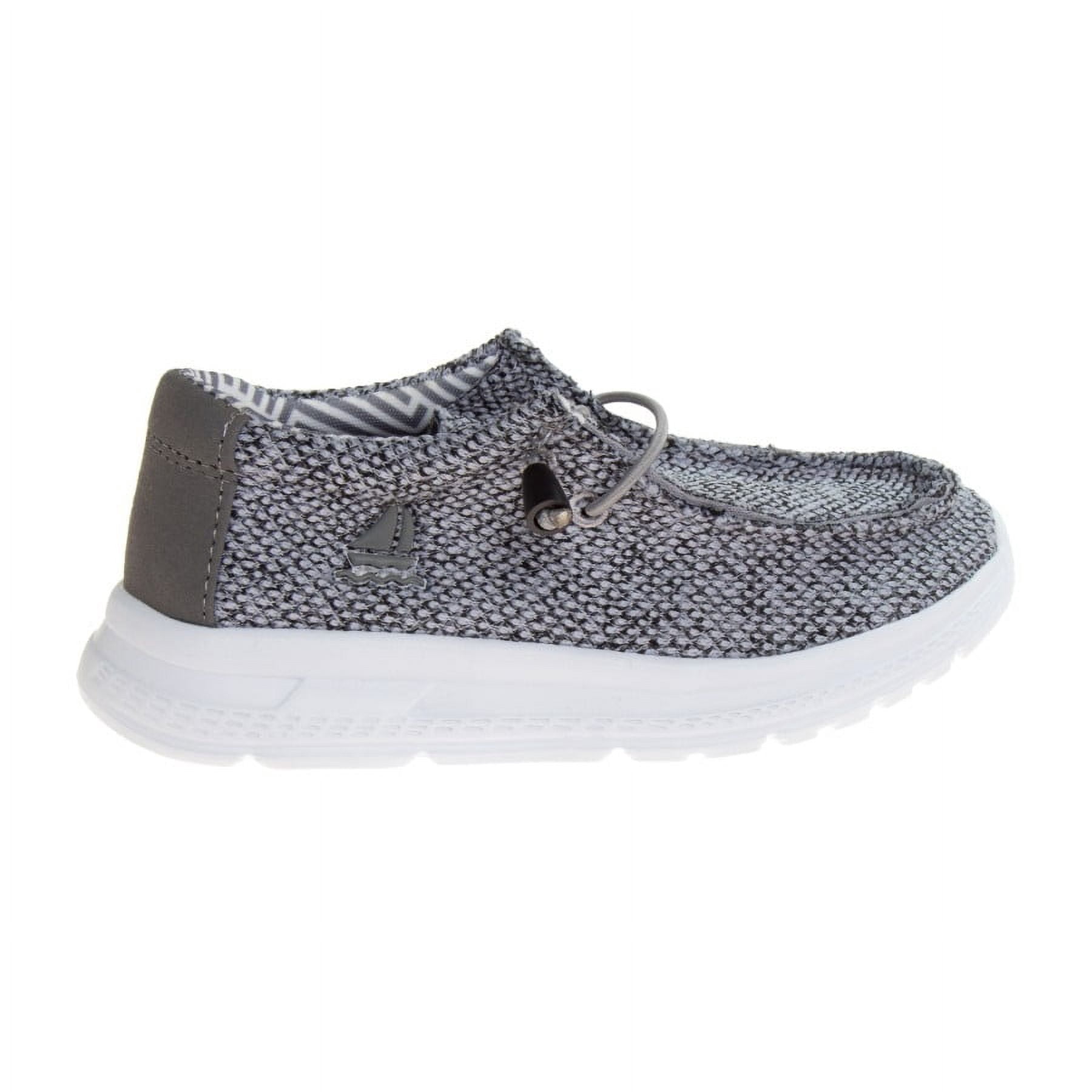 Sail Lofty Little Kids Boys Casual Shoes, Gray, Size: 3