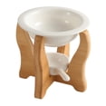 thumbnail image 3 of Ceramic Essential Oil Diffuser Tealight Holder Fragrance Oil Warmer Decoration for Your Home , Curved Legs, 3 of 8