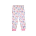 thumbnail image 3 of Sleep On It Toddler Girls 2-Piece Super Soft Jersey Snug-Fit Pajama Set with Matching Socks - Daisy Dreams, Size 3T, 3 of 4