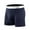 Navy, variant on Lufly Ice Silk Thin Style Traceless Boxers Business Breathable Men's Summer Comfortable Boxers,Black,XXL