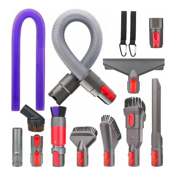 Attachment Kits for Dy*son Vacuum Cleaner,Hose,Crevice Tool,Dryer Lint Vac Attachment for Dy*son V15 V15s V11 V8 V9 V7 V10 V12 Detect Cyclone Absolute Cordless Handheld Vacuum Cleaner