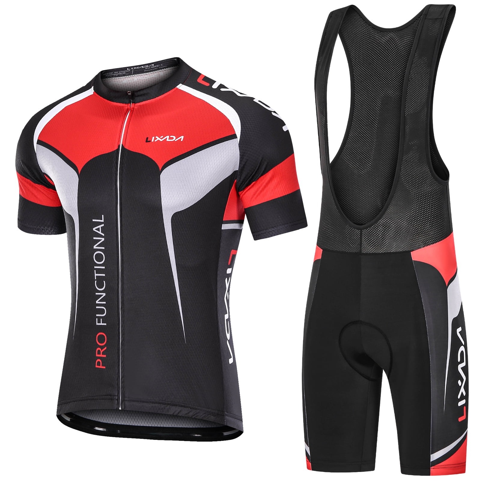 Details about   Men's Sports Cycling Jersey Bib Pants 3D Pad Outdoor Long Sleeve Ride Women Set