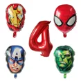 thumbnail image 5 of Globos de Papel de aluminio Spiderman 5 uds juguete para niños decoración de Fiesta Temática de cumpleaños Baby Shower 1 2 3 4 5 6St, 5 of 5