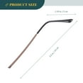 Stri 1 Pair Metal Glasses Replacement Temple Universal Eyeglasses