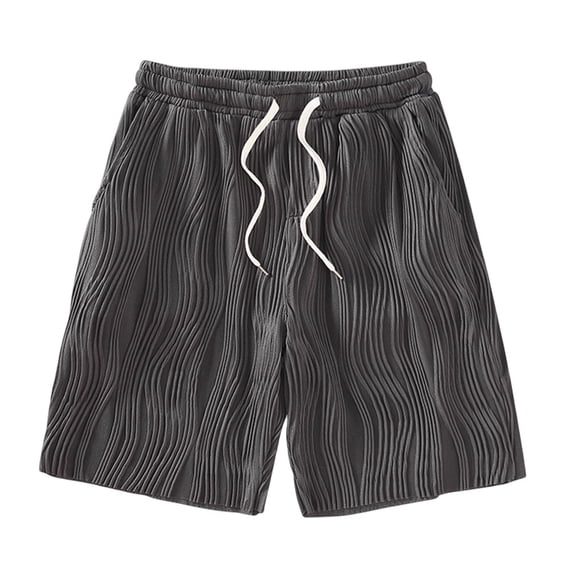 Qarigey Pantalones de encaje de hielo Pantalones cortos sueltos Traje de hombre Diseño elegante de moda Atractivo Niño Niña Mujer Deporte Ciclismo Prendas para la parte inferior del cuerpo Gris L Qarigey AP019308-02