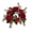 B, variant on RBCKVXZ 12" Christmas Candle Rings Wreaths Berries & Pinecone Candle Rings Artificial Norfolk Pine Candle Holder for Winter Home Kitchen Table Centerpiece