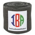thumbnail image 2 of IBA Indianbeautifulart Solid Color Burlap Jute Trim Home Decor Gift Wrap For Crafting 10 Yards Ribbon, 2 of 6