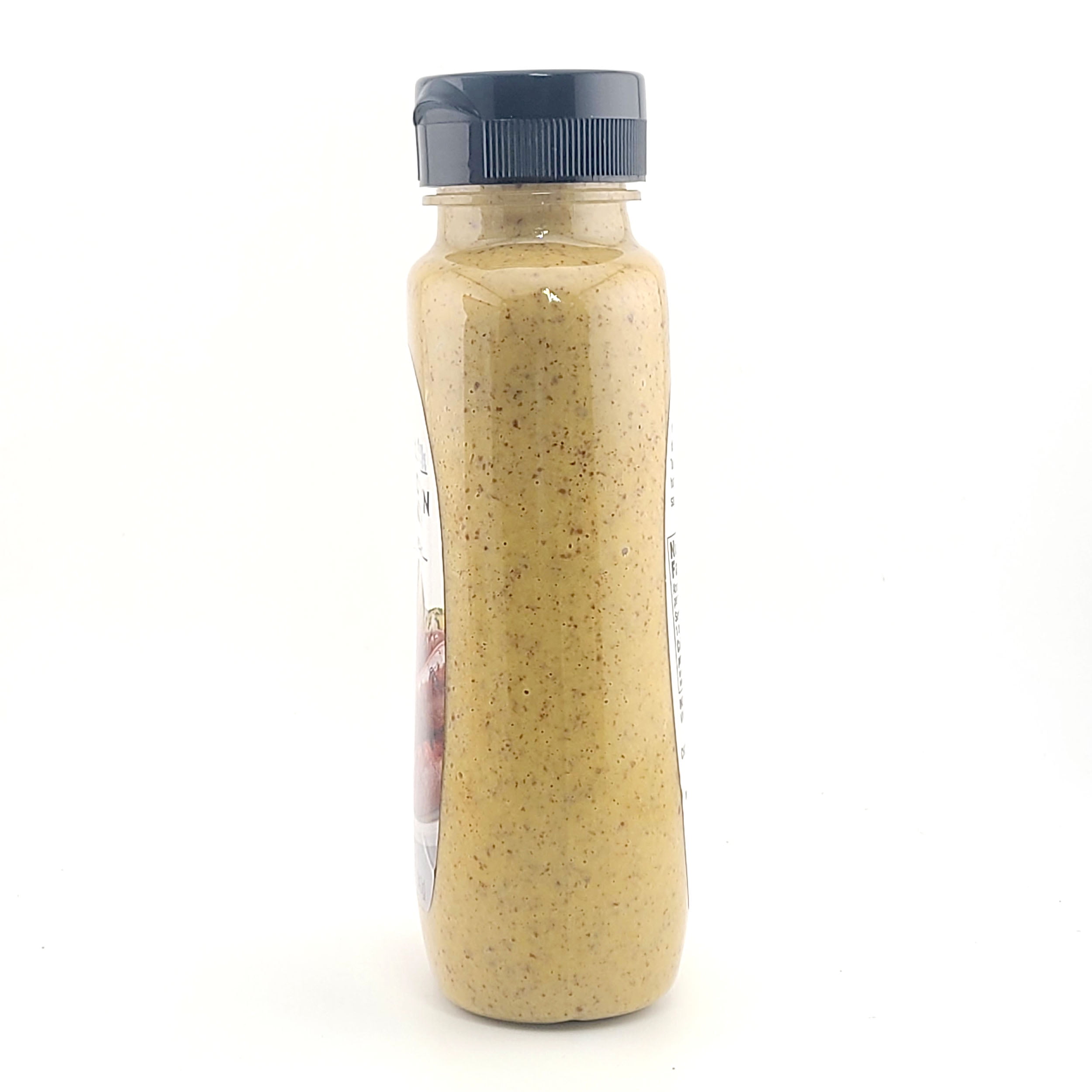 Lars Own Spicy Brown Mustard Swedish Style 12 oz./420 g X 2 with Bonus Stainless Steel Sauce Spoon (3-Pc Set)