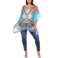 thumbnail image 2 of White Mark Casual Cover-up Tunic Top (Women's Plus), 2 of 5