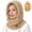 B-Khaki, variant on KOITHOT Winter Balaclava Hooded Ski Mask for Men Women, Windproof Warm Thermal Fuzzy Fleece Full Face Mask Neck Warmer, Adjustable Face Cover for Skiing Cycling Outdoor Activities