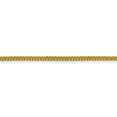 thumbnail image 3 of 14k Yellow Gold 22 Inch 2.2mm Franco Chain Necklace Pendant Charm, 3 of 9