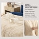 thumbnail image 3 of Manta Bedsure de color beige suave para sofá, cama o sofá, 50 x 60 cm, 3 of 9