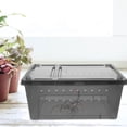 thumbnail image 4 of OUNONA 2Set Grey Plastic Snake Breeding Box for Observing Reptiles, 4 of 8