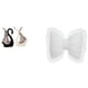 thumbnail image 1 of estatua de cisne,Figuras de cisne,estatuas,decoración del hogar,fiesta de bodas,Cojín con lazo bonito,Almohada con forma de lazo,bonito cojín decorativo con lazo,Funda de almohada con lazo, 1 of 8