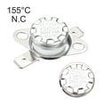 thumbnail image 4 of Uxcell Temperature Control Switch Thermostat 155°C 10A N.C 6.3mm Pin 5 Pack, 4 of 4