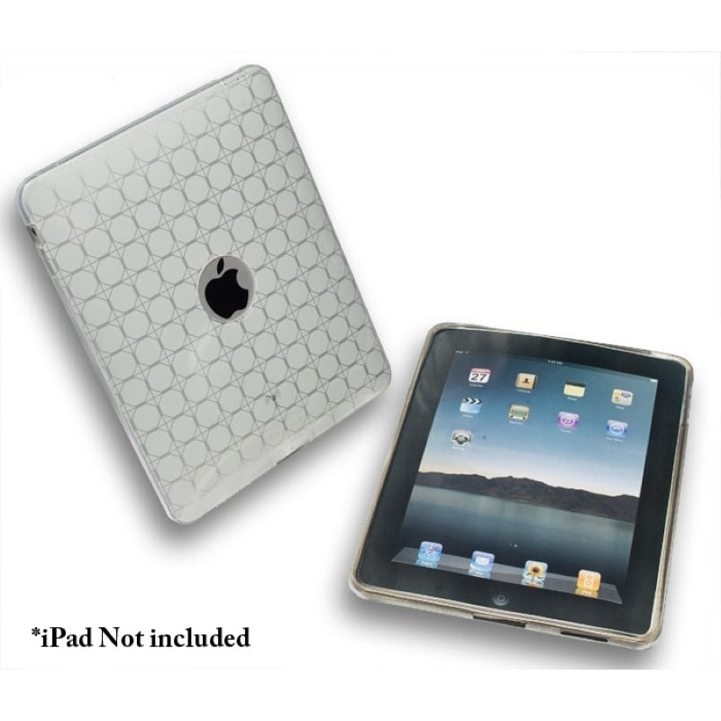 Connectland Anti-slip TPU Skin for Apple iPad 1st Generation White Walmart.com