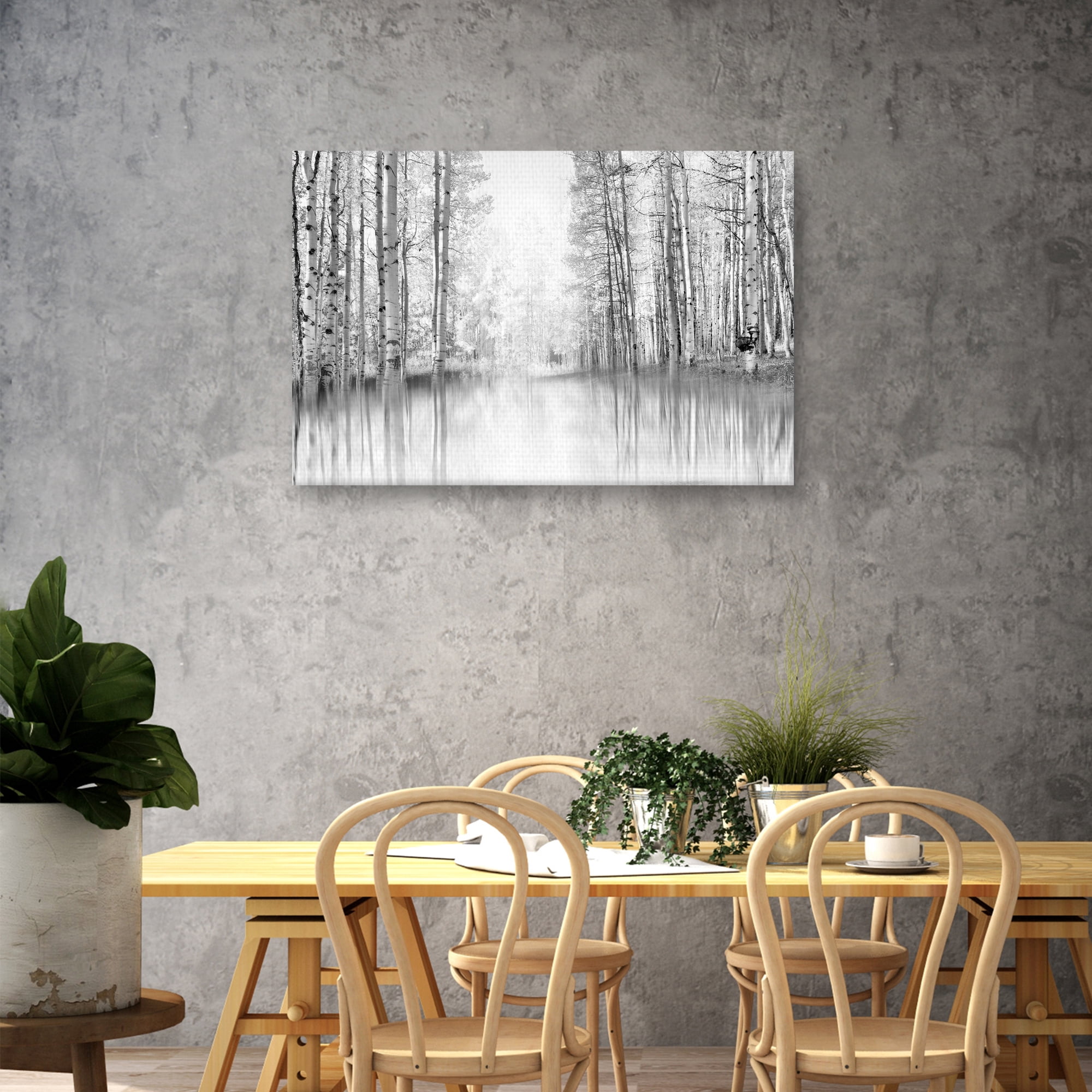 Aspen Reflection by Danita Delimont Canvas Art Print