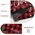 thumbnail image 6 of Large Area Rugs for Living Room Bedroom, Christmas Candy 8'x10' Rug Washable Carpet Runner Indoor Outdoor, Xmas Berry Snowflake Red Non Slip Floor Mats Rug for Kitchen, Patio, 6 of 8