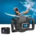 thumbnail image 4 of Dome Camera Housing Case, Waterproof Dome Dual Handheld Port Protective Case  For  9 Action Camera, 4 of 8