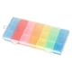 thumbnail image 1 of Bearachild Pastillero de plástico lavable con 21 compartimentos, caja de almacenamiento para tableta de chicle, organizador de escuela de Hotel Type3 NO3, 1 of 6