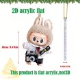 thumbnail image 4 of Labubus Original Labubu Pop Mart Originales Ornaments, Acrylic Hanging Xmas Tree Decoration Home Car Backpack Pendant Gift For Kids H, 4 of 5