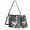 Wolf, variant on ZUXONGSY Turtle Flower Galaxy Print Leather Bucket Bags for Women 2 Pcs Large Bucket Handbag with Wallet Set, Crossbody Hobo Bag Satchel Purse Bucket Bag Purse for Shopping Travel Work