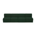 thumbnail image 6 of Meridian Furniture Ollie Green Boucle Fabric Modular Sofa, 6 of 9