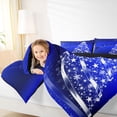 thumbnail image 4 of Feelyou Christmas Tree Kids Bedding Comforter Set, Magic Jungle Reindeer Twin Comforter Sets, Glitter Xmas Stars Print Reversible Bedding Set, Lightweight Room Decor, 2-Piece, 4 of 8