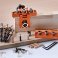 thumbnail image 2 of MOMOJIA Dowel Jig Kit Self-Centering Handhelds Dowel Jig with 3 Metal Bushing Size 8mm Complete Doweling Jig Kit, 2 of 18