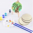 thumbnail image 5 of 100pcs Diy Craft Wood Kit Predrilled With Hole Wooden Circles, 5 of 5
