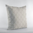 thumbnail image 3 of Plutus Wheat Diamond Shiny Fabric With Embroydery Luxury Throw Pillow - Double sided 24" x 24", 3 of 5