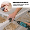 thumbnail image 5 of Hinge Drill Silver Drawer Slide Installation 8Pcs 4.40X0.47X0.47In, 5 of 5
