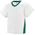 thumbnail image 1 of Maillot de Foot pour Jeunes Blanc/vert Foncé, 1 of 2