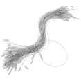 thumbnail image 5 of Zcyifa 100Pcs Ornaments Hangers Strings With Snap Precut Locking Ropes Christmas Tree Hooks Hang Tag Fasteners For Xmas Halloween Decorations Silver, 5 of 10