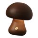thumbnail image 5 of Lámpara de mesa con forma de seta, luz de mesa con interruptor táctil, luz nocturna de bajo consumo, luz de noche C Nogal, 5 of 9