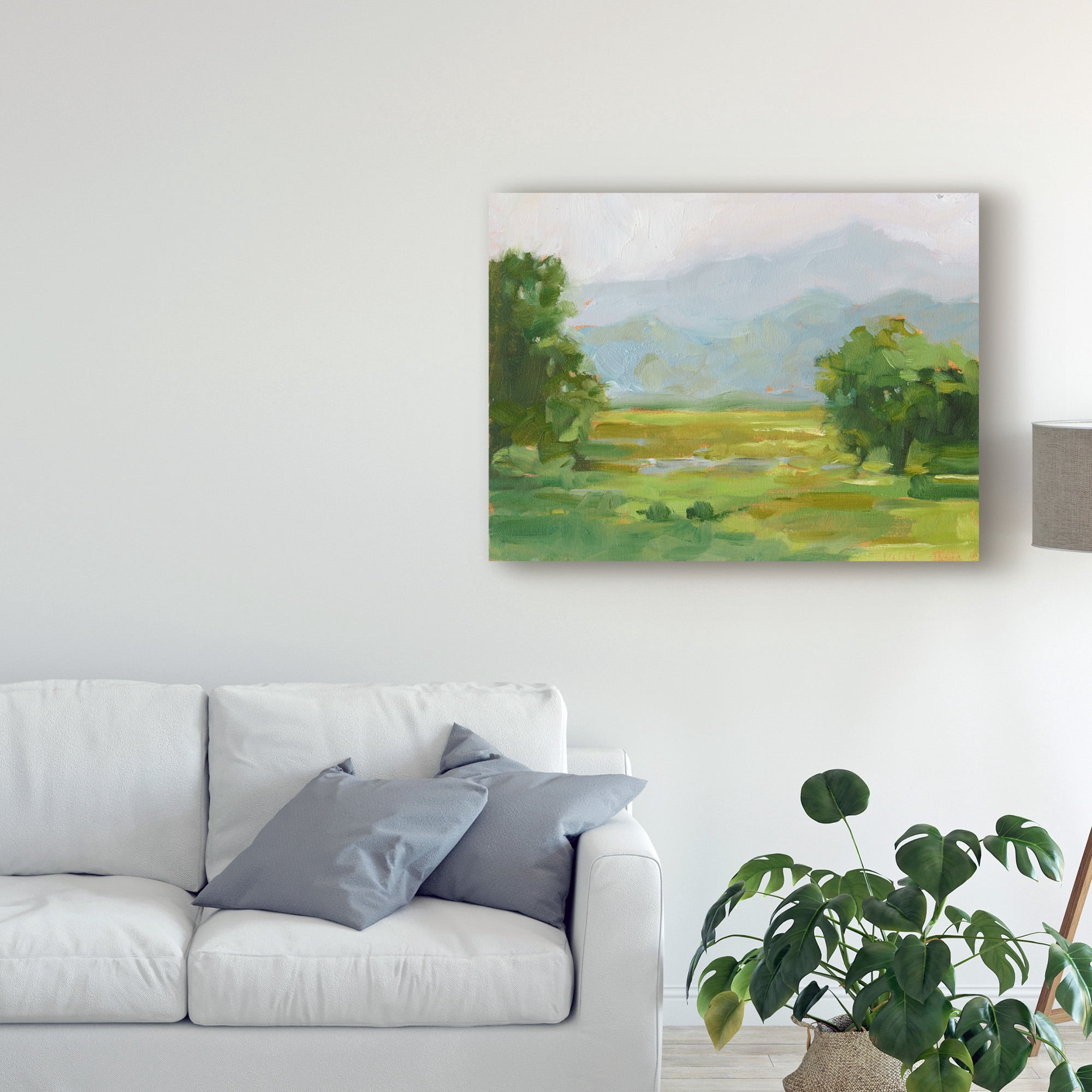 Trademark Fine Art 'Mountain Backdrop III' Canvas Art by Ethan Harper