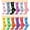 Owl, variant on 12 Pairs Women's Crew Socks Fancy Novelty Designed Size 9-11 Multicolor Solid Assorted