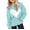 Sky Blue, variant on Mercatoo Girls Oversized Heart Hoodies Fall Winter Trendy Pullover Hoodie Pocket Personalized Graphic 𝐇ooded Sweatshirts