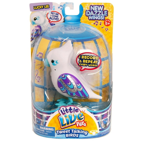 Little Live Pets Tweet Talking Birds Lucky Lee Toy