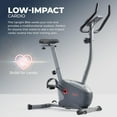 thumbnail image 3 of Sunny Health & Fitness Performance Upright Exercise Bike with 8-Level Magnetic Resistance, Pulse Sensor & Exclusive SunnyFit® App Enhanced Bluetooth Connectivity - SF-B220030, 3 of 6
