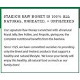 thumbnail image 5 of Stakich Raw Honey, Royal Jelly, Bee Pollen & Propolis Enriched, 5.0 Lb, 5 of 6