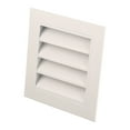 thumbnail image 3 of Waterproof Gable Vent, Easy To Install Electrostatic Spraying 9.8x9.8in  Grille Vent Strong Bearing  For Home, 3 of 8